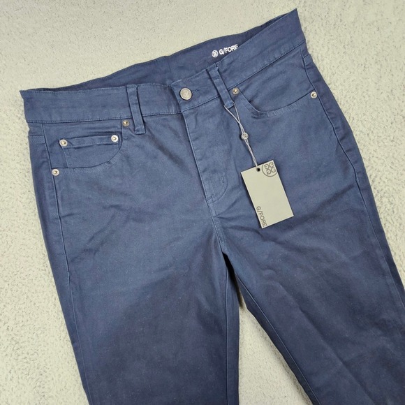 G/FORE 5-Pocket Golf Pants Men 32/32 Twilight Navy G4MS21B42FB Stretch Cotton